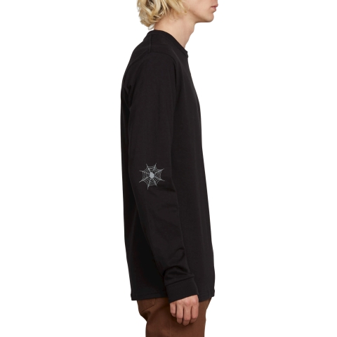 Lopez Web L/S Tee-BLK