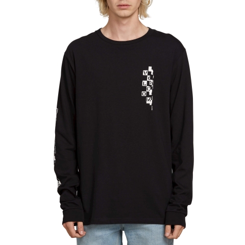 Multi Eye L/S Tee-BLK