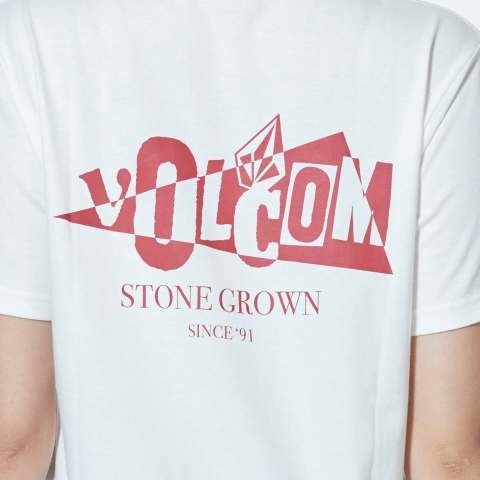 Stone Grown S/S Tee-WHT