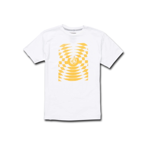 Check Wreck S/S Tee Youth BY-WHT