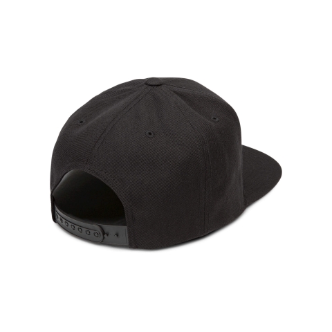 Quarter Snap Back Hat-BLK